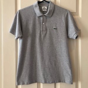 Lacoste Grey Polo Shirt in Size 3